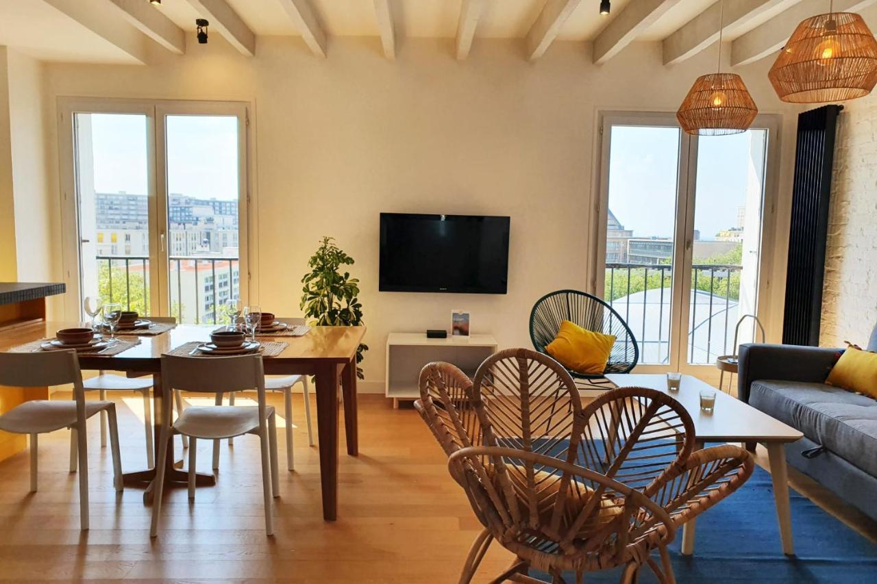 Апартаменты Le Loft Perret 62M2 - 4 Pers Volcan Et Halles Centrales Гавр Экстерьер фото